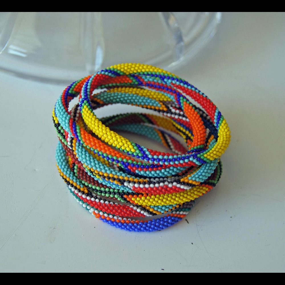 NDEBELE Beaded Bracelet | Handmade Exotic Jewelry